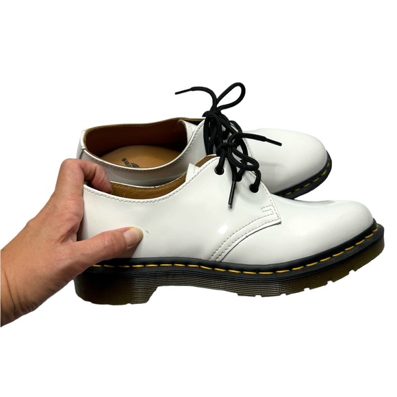 Dr. Martens | NWOB 1461 Classic Oxford in White Patent UK5/US7 - Picture 7 of 11
